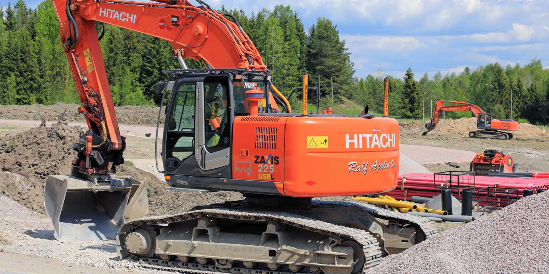 Schutz vor Dieseldiebstahl bei Hitachi Baumaschinen