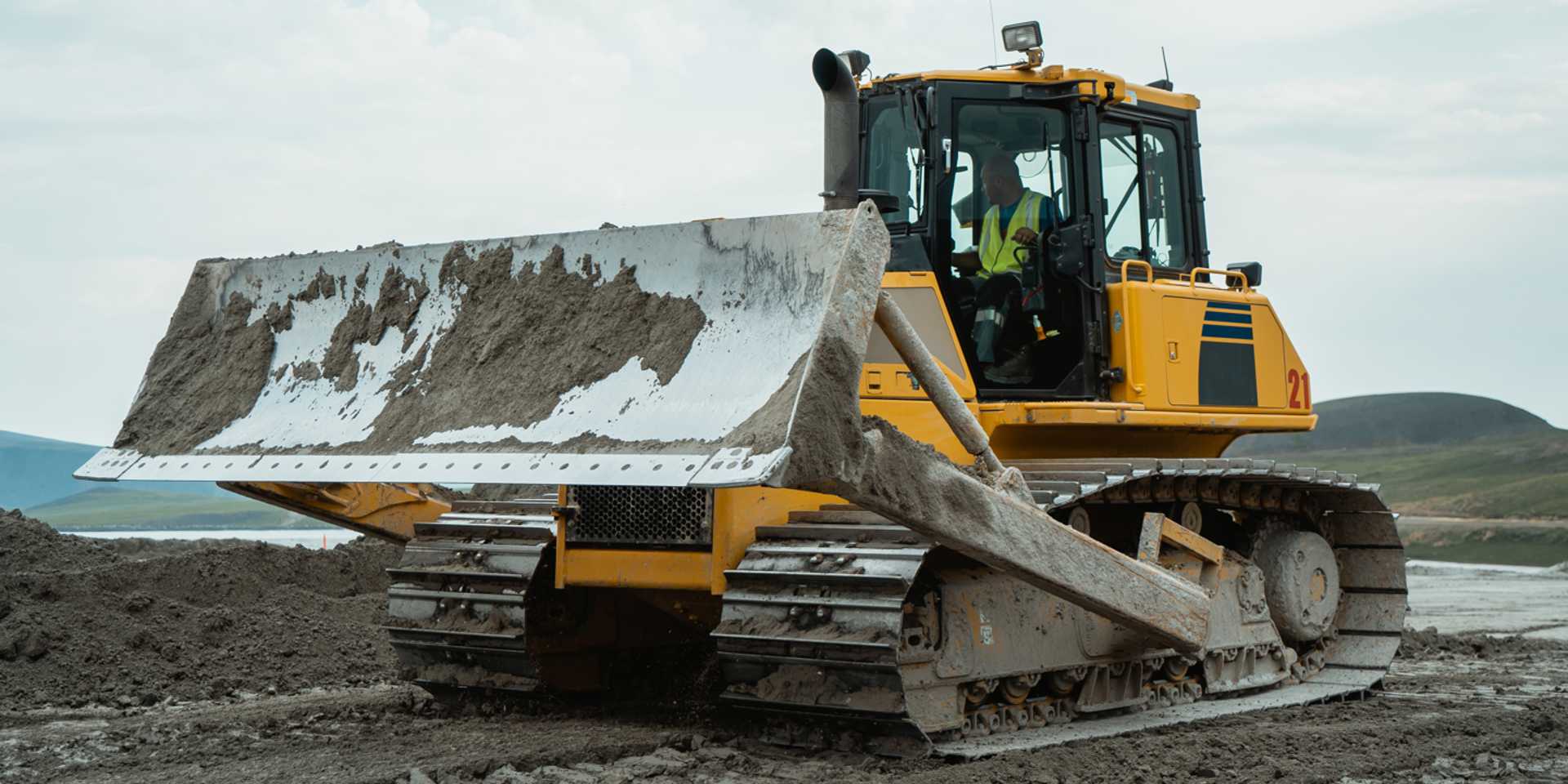 Schutz vor Dieseldiebstahl bei Komatsu Baumaschinen