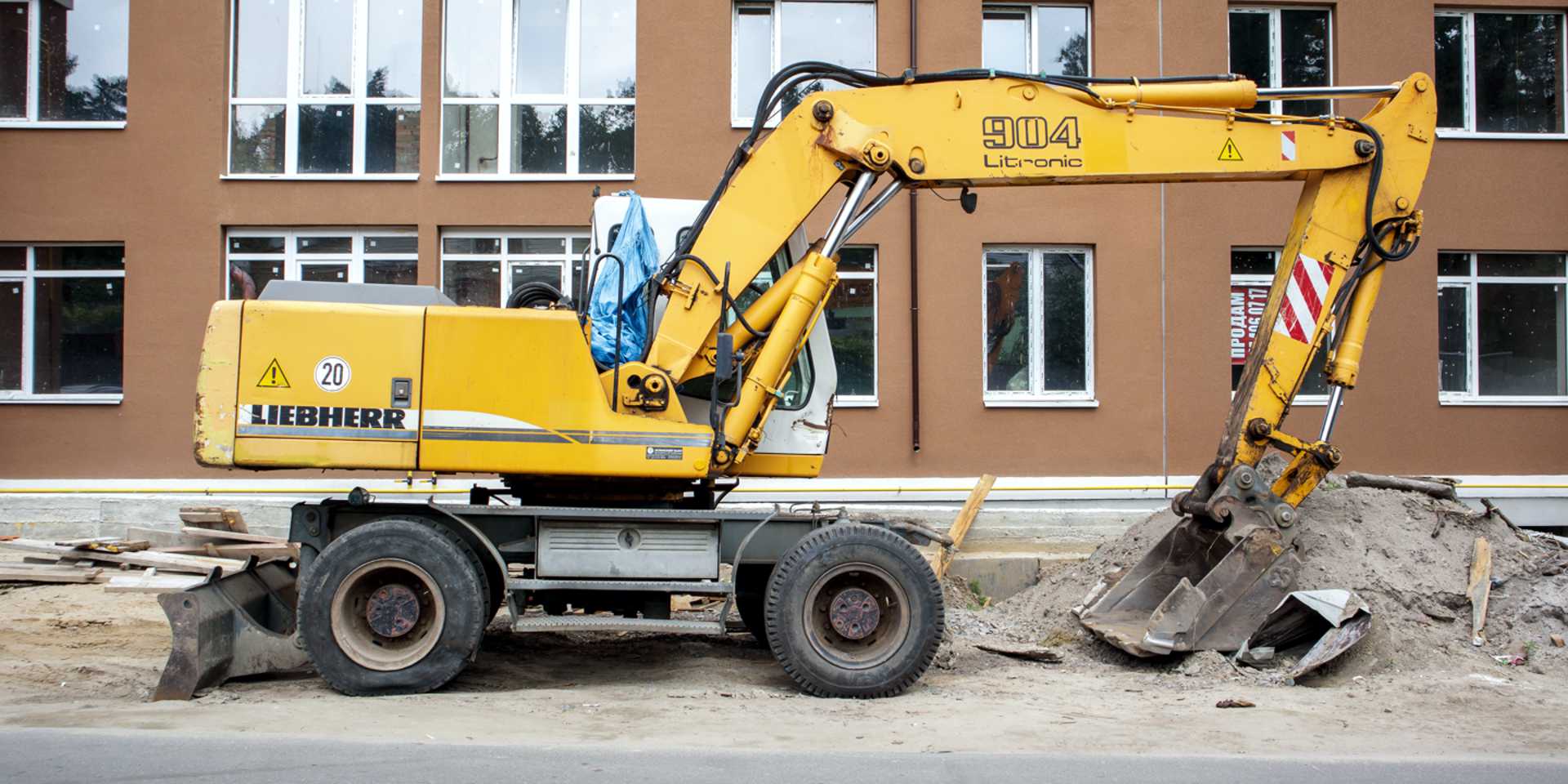 Schutz vor Dieseldiebstahl bei Liebherr Baumaschinen