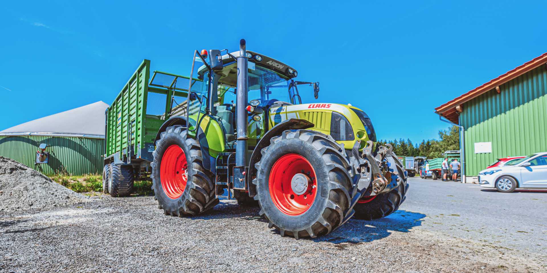 Schutz vor Dieseldiebstahl bei Claas Landmaschinen