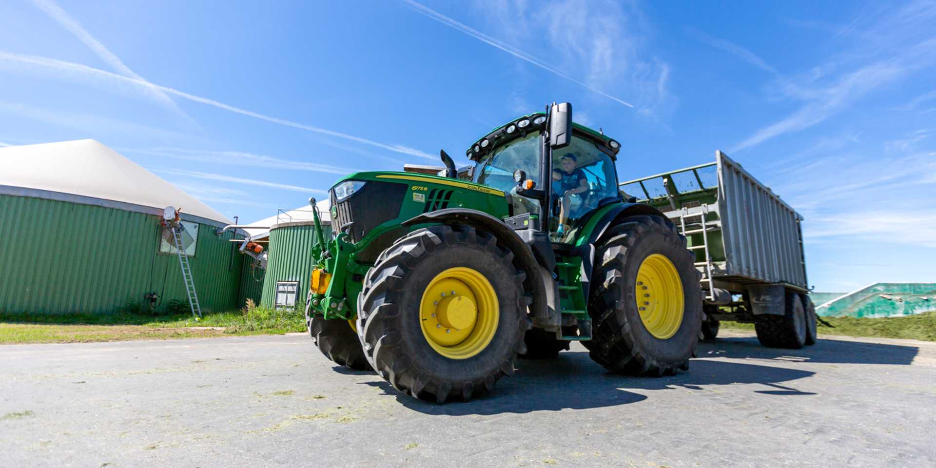 Schutz vor Dieseldiebstahl bei John Deere Landmaschinen