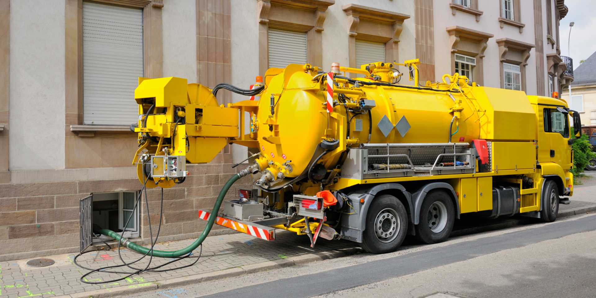 Schutz vor Dieseldiebstahl für Baumaschine